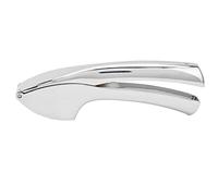 Zinc Alloy Garlic Press Ginger Masher Heavy Duty Ergonomic Design Multi Purpose Kitchen Tool for Chopping Crushing Garlic Ginger for Cooking Barbecue