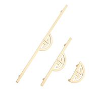 Zinc Alloy Gold Cabinet Door Furniture Handle with Screw Chinese Style Wardrobe Door Pulls Drawer Shoe Cabinet Handle Pulls Knob(320mm)