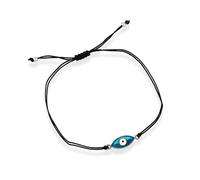 Zinc Alloy Hand Red String Adjustable Bracelet Women Evil Eye Rope Handmade Tibetan Buddhist DIY , 19cm, Stone, Agate