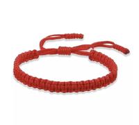 Zinc Alloy Hand Red String Adjustable Bracelet Women Evil Eye Rope Handmade Tibetan Buddhist DIY , 19cm, Stone, Agate