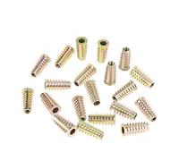 Zinc alloy has inner hexagon inner and outer teeth nut M6*25 20PCS a pack, Fastening Parts