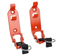 Zinc Alloy Heavy Duty Shovel Mount Bracket for UTVs ATVs Trucks 8 Pieces Metal Rubber Storage Solution