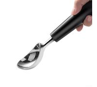 Zinc Alloy Ice Cream Scoop with Comfortable Non Slip Handle for Effortless Digging and Serving of Treats, Compact and Design