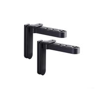 Zinc Alloy Invisible Door Hinge with 3D Adjustable Upper and Lower axis, Designed for Outward Opening Doors with Left, Right, Front, and Rear fine Tuning Capabilities (Black)