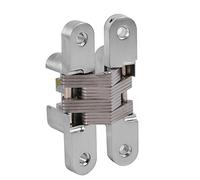 Zinc Alloy Invisible Folding Door Concealed Cross Hidden Hinges Furniture Hardware (94mm)