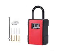 Zinc Alloy Key Lock Box Outdoor Weather Resistant(C)