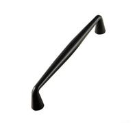 Zinc Alloy Kitchen Cabinet Pulls In For Champagne Bronze Finish Featuring 128mm Hole Spacing For Easy Replacement On Drawers And Cupboards(320black*2)