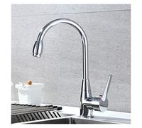 Zinc Alloy Kitchen Sink Single Handle wash Basin Faucet Cold and hot Water Swivel Faucet Platform Mounted Bathroom Accessories