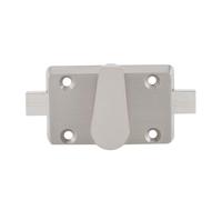 Zinc Alloy Latch Indicating Lock, Smooth Mounted Door Bolt, Green Red Indicator, for Public Toilets, Made of Zinc Alloy Material
