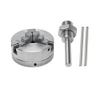 Zinc Alloy Lathe Chuck Centering Clamp Accessory for Electric Hammer Drill Connecting Rod for Engineering Use Metal Lathe Chuck Back Plate