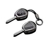 Zinc alloy Leather Car Key Box Case Suitable for Toyota Highlander 2015-2022 Keychain Key Chain Accessories,B-3 BUTTONS