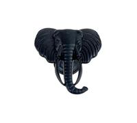 Zinc Alloy Long Nose Elephant Head Cabinet Handle Pull, Decorative Single Hole Drawer and Cupboard Knob for Bedside Table in Gold, Silver, Antique Bronze, Antique Copper, Antique Tin or Matt Black