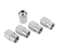 Zinc Alloy M8x0.75mm Chuck Nut 5pcs for Rotary Tools Electric Grinders and Rotary Accessories Compatible with Common M8 Metric Thread Shafts