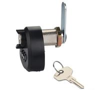 Zinc Alloy Mechanical Combination Cam Lock, Security Lock with 3-Digit Password and Key for Mailbox Door Drawer Cabinet Locker Installation(25mm Black)