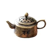 Zinc Alloy Mini Zen Incense Burner 6 x 3.2 x 3.2 cm / 3.3 x 5 x 3 cm - Creative Incense Holder for Home, Meditation Desk, Mindfulness Gift