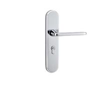 Zinc Alloy Nordic Style Magnetic Silent Double Door Lever Handle Lock