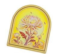 Zinc Alloy Page Marker Clip with Raised Multicolor, SQ0099 | Secures Selected Receipts, Letters, or Greeting Cards At a Chosen Place for Focused Small-Paper Organization
