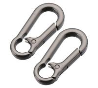 Zinc Alloy Plated Gate Trigger Buckle Clips for Purses, Handbags, Key Chains & DIY Hardware - Durable & Stylish Accessories, 1/2/5 Pcs