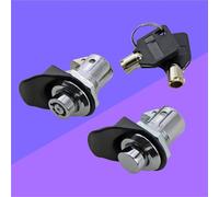Zinc Alloy Press Lock for Cabinet Button Lock Embedded Small Sized Slam Lock Cabinet Lock Theft Lock 1Pcs(XG091-031-1)