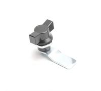 Zinc Alloy Quarter Turn Cam Locks for Mail Boxes Lock Cabinet Boxes Head Wing Cam Lock Type 1Pcs(B 28mm-H0-Zinc)