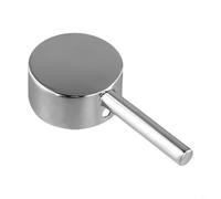 Zinc Alloy Replacement Faucet Handle Head for Bathroom Basin or Kitchen Sink Tap, Fits 35mm and 40mm Cartridge Valves, Diamond Design Lever for Bathtubs, Showers and Mixers(Spool 35-1)