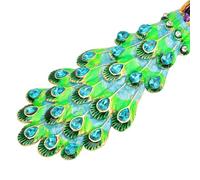 Zinc Alloy Rhinestones Enamel Elegant Peacock Trinket Box Handmade Compact Lightweight Desktop Cabinet Home Bedroom Office Car Gift