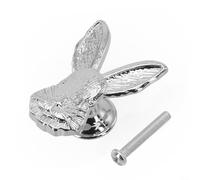 Zinc Alloy Shaped Door Knobs Handle For Children's Room Furniture, Drawer Pull For Cabinets And Dressers(Silver)