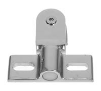 Zinc Alloy Shower Door Pivot Hinges Heavy Duty Double-Sided Opening Design for Stable Installation Perfect for Glass Shower Doors
