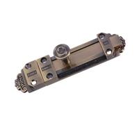 Zinc Alloy Sliding Door Bolt Latch Lock for Bathroom Interior Doors | Childproofing Aid with Compression Spring and Bold Bolt Core, Lightweight Hardware for Drawers, Wet Areas and Homes