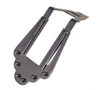 Zinc Alloy Stop Bar Tailpiece for Electric Guitar(Black)