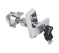 Zinc Alloy T-Type Water Vending Machine Lock with Key Lock for Arcade Snack Car Wash Machines- Secure Cabinet Lock with Anti-Theft Screws (Short Style Lock)