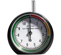 Zinc Alloy Tire Gauge for Accurate 0-11mm Tread Depth Verification on Vehicles Under Regular Road Use Conditions (1PCS)