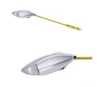 Zinc Alloy Toilet Flush Lever Designed for Easy Handling by All Ages, Perfect Addition to Any Bathroom (Chrome)