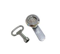 Zinc Alloy Triangle Lock Distribution Box Tongue Cam Lock Furniture Drawer Locks 1Pcs(20mm-a Set-Zinc)