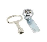 Zinc Alloy Triangle Lock Word Zinc Alloy Electric Cabinet Door Lock 1Pcs(Triangle Lock)