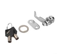 Zinc Alloy Tubular Cam Lock with Keys, 5/8" Keyed Alike Lock for Tool Box, RV, Trailer, Locker, Vending Machine, Cabinet Door Hardware