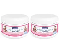 Zinc and Castor Oil Nappy Rash Cream | Pack of 2 x 200ml