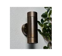 Zinc Brac Solid Brass 2Lt Up & Down Gu10 Wl Bronze One Colour