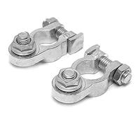 Zinc Car Battery Terminals - Corrosion-Resistant Connectors for Secure and Easy Battery Connection - Universal Fit for Most Car and Marine Batteries - Reliable, Durable and Easy To Fit.