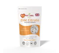 Zinc Citrate 50mg 300 Tablets High Strength Immune Health Support