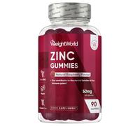 Zinc Citrate Gummies 50mg - 45 Days Supply - 90 Gummies - 2 per Day