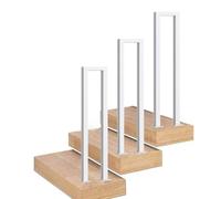 Zinc-Coated U-Shaped Indoor Stair Railing White 85cm/33.15in Iron il for Attics Corridors and Verandas - and Stylish Safety Solution
