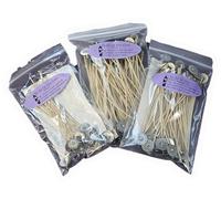 Zinc Core Wicks for Candle Making (51-32-18 Zinc Core, 100, Pcs)