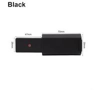 Zinc Door Magnetic Cabinet Latch for Having to Open Invisible Catch Selfrebounding Push Alloy Design Suitable for Cabinets and Interior D (Black)