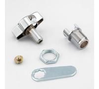 Zinc Lock Cabinet Cam Lock Keyless for Sure Padlock Entry Furniture Silver Drawer Door Mhanical Alloy 16mm 20mm 25mm 30mm(30mm)