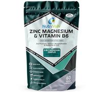 Zinc Magnesium & Vitamin B6 - Premium ZMA | 60 Capsules | 3-in-1 Magnesium Blend (Glycinate, Threonate, Citrate) + OptiZinc®, Zinc Picolinate & P5P | High Absorption Formula | Energy, Recovery & Sleep
