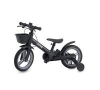Zinc Multi Functional Training Bike for Kids 2-6 Years - 5 Stage Girls & Boys Bike with Removable Stabilisers & Parent Control Bar, 25kg Max Weight - Lightweight Kids Bicycle, 98% Pre-Assembled