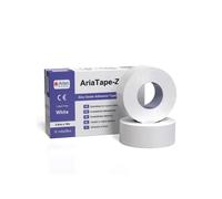 Zinc Oxide Tape - 2.5cm x 10m | White Sports Strapping | Ankle Stability, Blister Prevention for Foot & Wrist Support | Boxing, Rugby & Football Athletic Tape for Sports Injury & First Aid (6 Units)