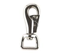 Zinc-plated carabiner with round ferrule for chain Kerbl