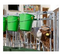 Zinc-plated feeder separator accessory Kerbl (x2)
